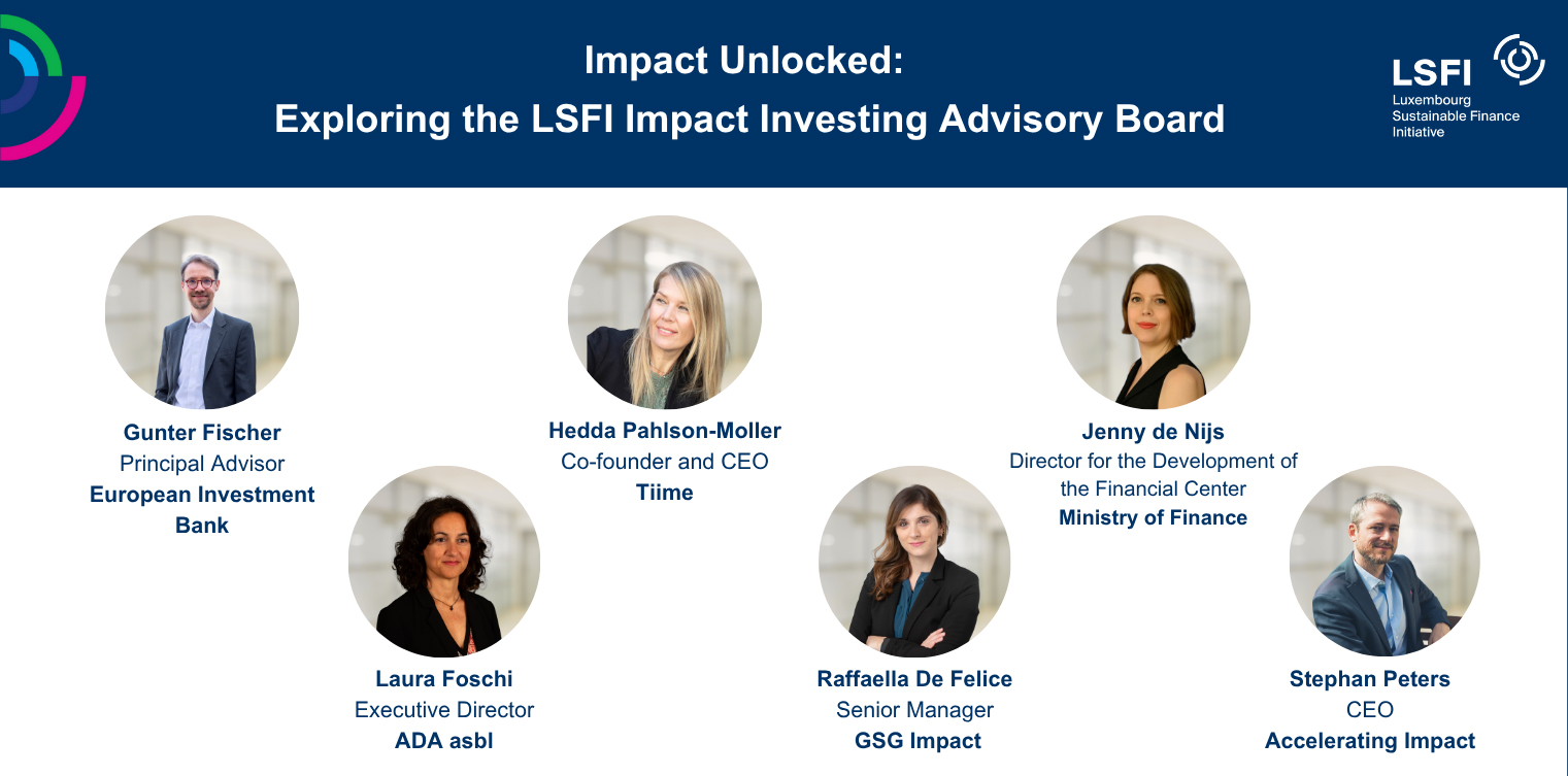 Impact Unlocked - Panellists