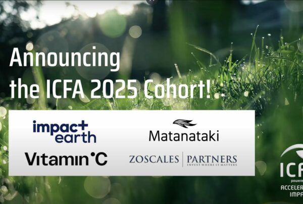 Announcing the ICFA 2025 Cohort! Impact earth, Matanataki, Vitamin C and Zoscales are selected!